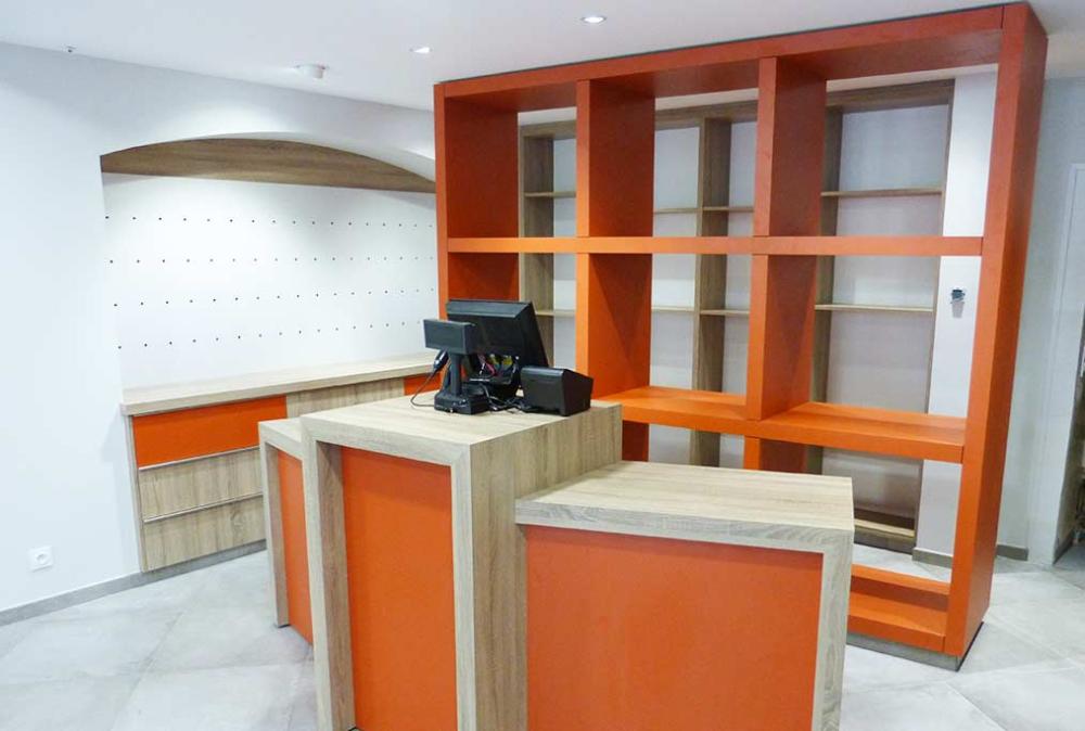 bureau d'accueil