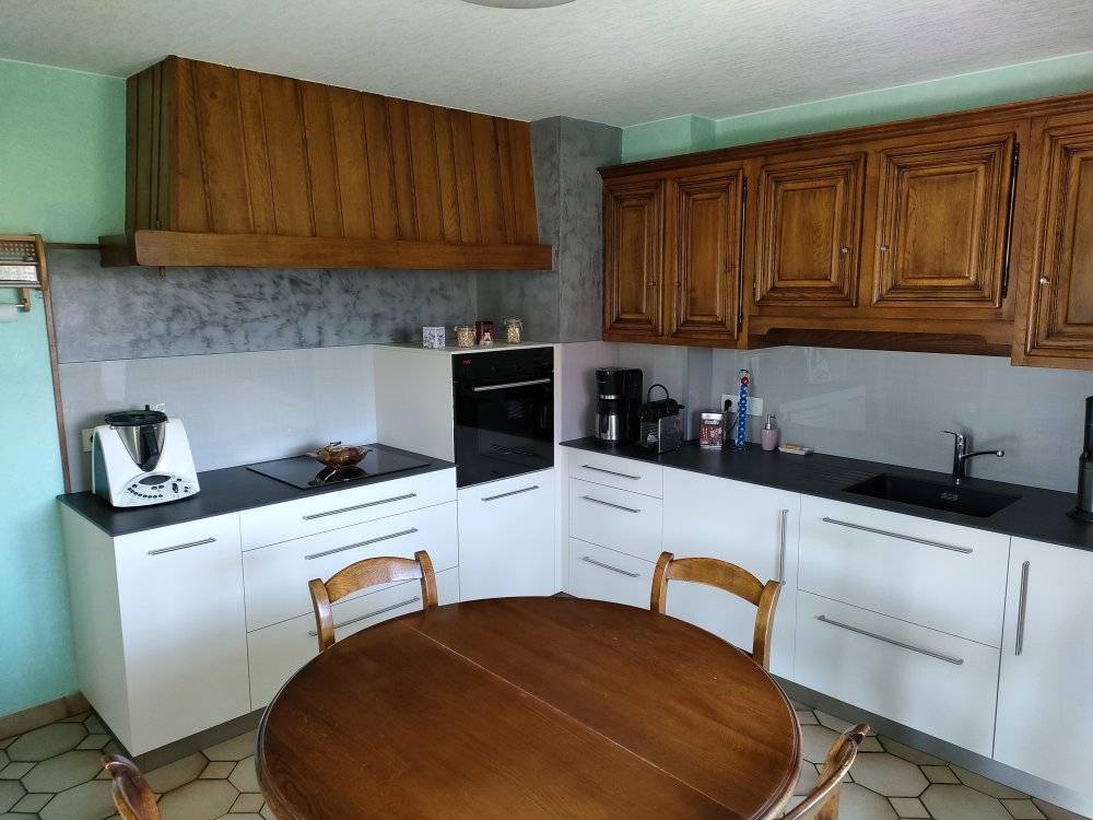 cuisine mix moderne ancien